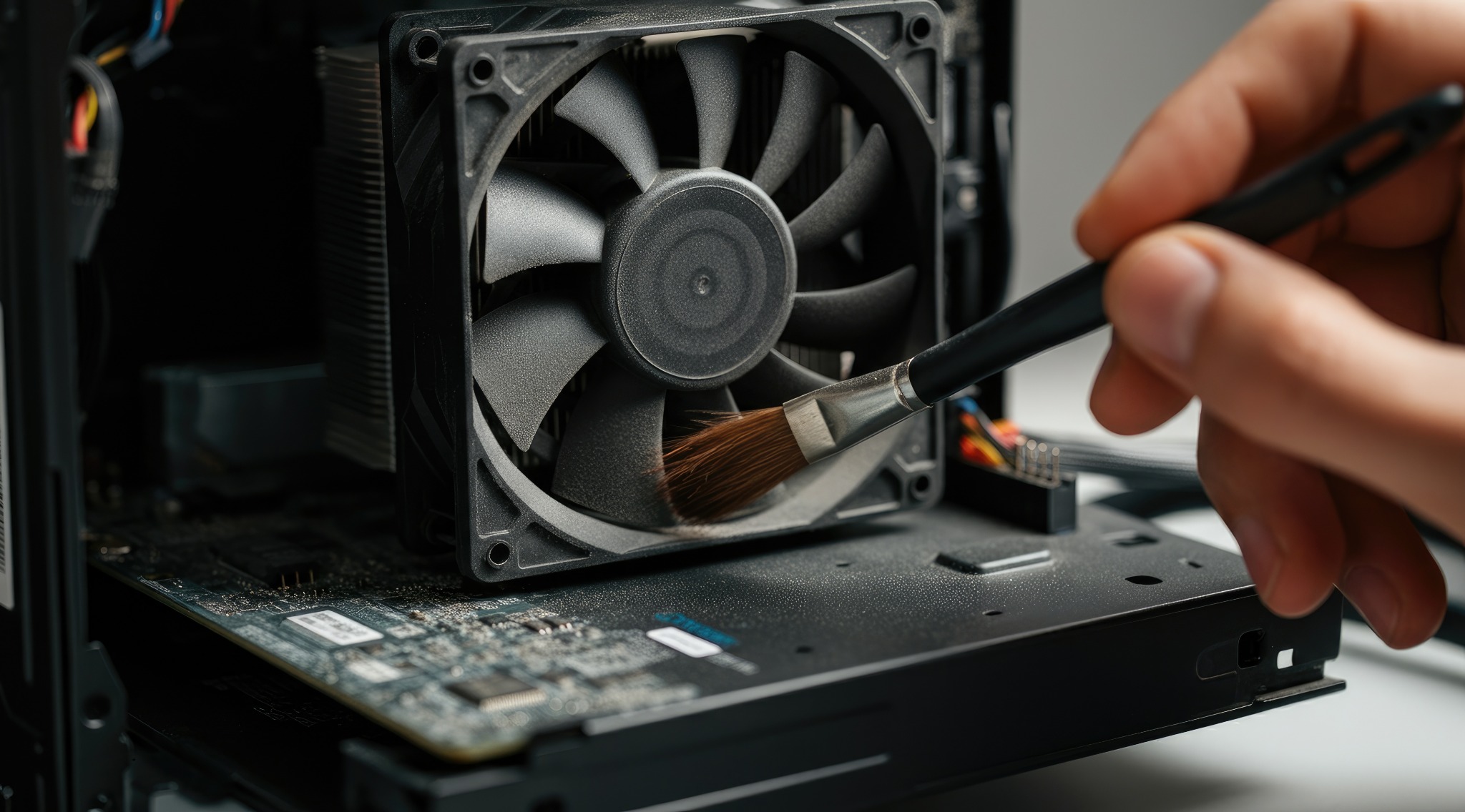 Computer maintenance and cleaning service